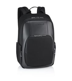 Roadster Nylon Backpack S - Business Backpack for Men | Porsche Design | Porsche Design Mens Handbags, Water Resistant Backpack, Bag Suitcase, Black Leather Backpack, Backpack Straps, Laptop Pocket