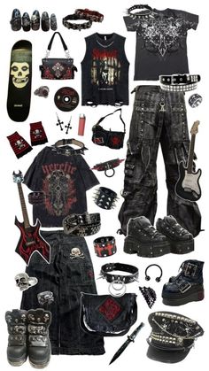 Mode Hippie, Head Style, Emo Outfits, Cooler Look, Punk Outfits, Alternative Outfits