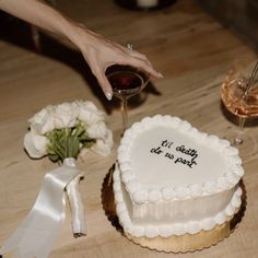 a cake that is sitting on a table