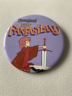 1983 Dinseyland The New Fantasyland 3” Pin Back Button  | eBay Disneyland Souvenirs, Fictional Places, Button Cookies, Mgm Studios, Disney Buttons, Disney Snacks, Park Photography, All I Ask, Disney Birthday