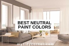 the best neutral paint colors for your living room