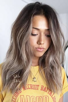 Layered Haircuts For Women, Long Layered Haircuts, Ombré Hair, Haircut For Thick Hair, Long Bob, Long Hair Cuts, Medium Length Hair Cuts, Layered Haircuts