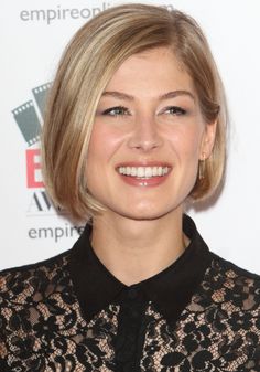 Rosamund Pike Hair, Long Bob Hairstyles Blonde, Cameron Diaz Hair, Short Hairstyles Fine, Popular Short Hairstyles, Fine Straight Hair, Blonde Bob Hairstyles, Bob Hairstyles For Fine Hair