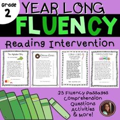 the year long flueny reading and writing activity