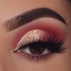 ... Wedding Eye Makeup, Bold Eye Makeup, Pink Eye Makeup, Dramatic Eye Makeup, Eyebrow Eyeshadow