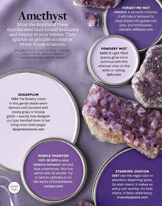 purple amethyst is the most popular mineral