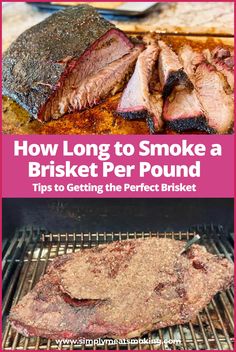 Curious about how long to smoke brisket? This guide gives you all the grilling tips you need for perfect, tender smoked brisket every time. Whether you're using a pellet smoker or an electric smoker, learn how to cook brisket to the ideal internal temperature of 204°F for juicy results. Perfect for BBQs or brisket sandwiches, this smoked beef brisket recipe is a crowd-pleaser. Tap to see the recipe. Smoked Roast, Pit Boss Pellet Grill Recipes, Smoked Beef Roast, Wood Pellet Grill Recipes, Smoker Grill Recipes, Pellet Smoker Recipes, Smoked Chuck Roast, Hey Grill Hey