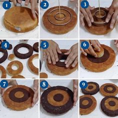 instructions to make donuts with chocolate icing