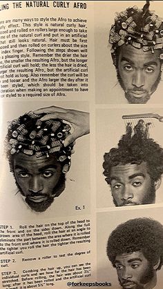 Hair Photography Aesthetic, Black Hair History, Hairstyles Black Hair, By Any Means Necessary, Vintage Black Glamour, Black Photography, Afrocentric Art, Curly Afro, Male Man