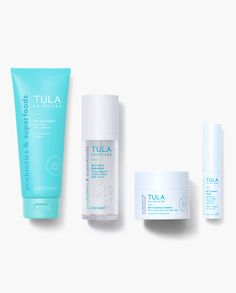 Keep skin hydrated all winter with this all-star assortment of nourishing dry skin saviors. This deeply hydrating routine starts with The Cult Classic cleanser, removing impurities from skin without stripping, followed by the 24-7 Ultra Hydration Serum to plump skin with hydration. After this, recharge dry, puffy eyes with our eye cream in a stick, 24-7 Power Swipe™ and finish by locking in major moisture with our new 24-7 Moisture Intense Ultra Hydrating Day & Night Cream. Four hydration powerh Day Night Routine, Probiotic Skin Care, Hydration Serum, Tula Skincare, Plump Skin, Effective Skin Care Products, The Cult, Puffy Eyes, Bright Skin