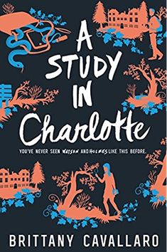 a book cover for a study in charlotte