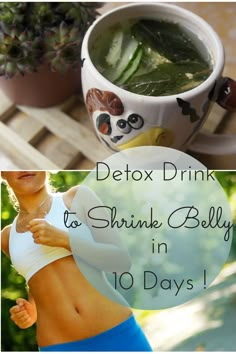 My belly is flat in only 10 days.. this is the most effective detox drink I tried so far ! Shrink Belly, Detox Drinks Recipes, Liver Detox, Body Cleanse, Natural Detox, Body Detox, Detox Your Body