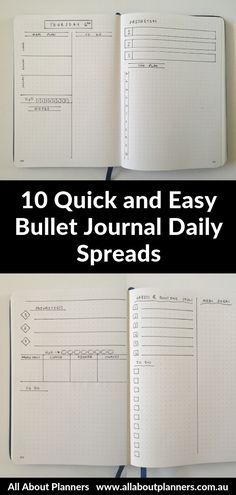 Bullet Journal Simple, Bullet Journal Layout Templates, Simple Bullet Journal, Bullet Journal Minimalist, Bujo Layout, Journal Daily