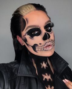 Girl Halloween Makeup, Halloween Makeup Diy, Tate Langdon, Halloween Makeup Pretty, Special Makeup, Face Art Makeup