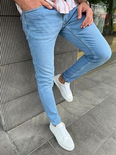 Collection : SPRING / SUMMER 22-23 Production : New season slim fit lycra jeans with side pockets.Color : Blue Content: % 98 cotton % 2 elestan Available size: 29-30 -31 - 32 - 33 - 34 - 36 - 38 Jeans With Side Pockets, Blue Jeans For Men, Blue Jeans Mens, Mens Casual Outfits Summer, Shirt Illustration, Summer 22, Jeans For Men, Dark Blue Jeans, Mens Casual