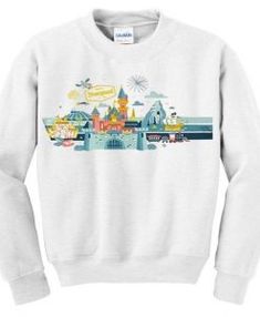 Sweatshirt Archives - Page 3 of 7 - appareloves.com Disneyland Sweatshirt, Designing Ideas, Disney Clothes, Fashion Designing, Disney Sweaters, Cozy Knit Sweater, School Clothes, Graphic Sweaters, Chic Sweaters