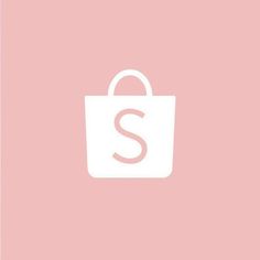 a white shopping bag with the letter s on it's front and bottom corner