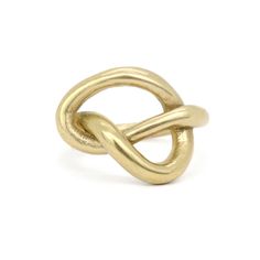 Nodo Ring | Bronze – AMANDA HUNT The Movement, Hand Cast, Hand Made Jewelry, Love Symbols, Rose Gold Ring, Sale Items, Heart Ring, Fashion Shoes, Knot