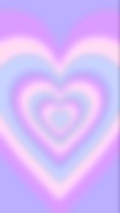 an abstract image of a heart in pastel colors