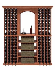 6 Foot RediCellar Wine Cellar Storage Solution- 200 Bottle Capacity Standing Wine Rack, Liquor Storage, Home Wine Cellars, Custom Wine Cellars, Metal Wine Rack, Wine Cellar Design, Cellar Design, Wooden Wine Rack, Wine Wall