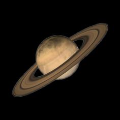 the planet saturn is shown in this artist's rendering