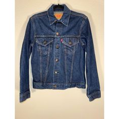 In very good condition Size 36 Pit 19" Length 24" Levis Jean Jacket, Vintage Levis Jeans, Levi Strauss, Vintage Levis, Levis Jeans, Jean Jacket, Men's Jacket, Levi's, 1970s