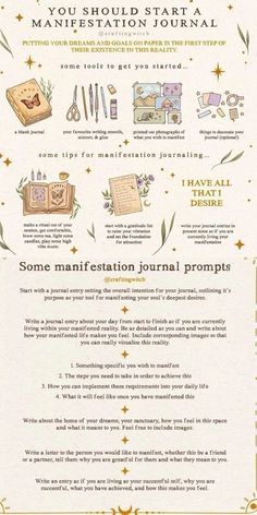 You Should Start a Manifestation Journal Poster High quality resin-coated photo base paper. Satin photo finish, maximum color gamut, dmax, and image resolution Daglig Motivation, Healing Journaling, Spiritual Journals, Writing Therapy, Spiritual Manifestation, Journal Writing Prompts, Manifestation Journal