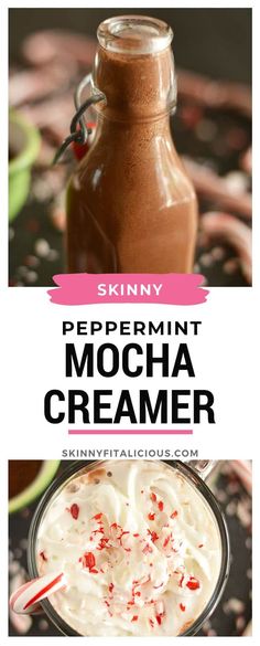 the recipe for peppermint mocha creamer