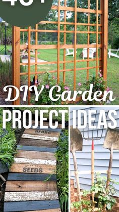 garden projects that are easy to do with wood pallets