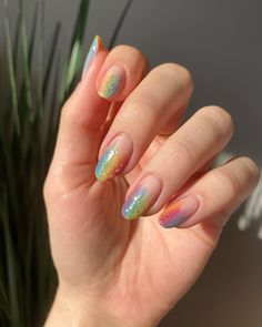 Stefanie ☀️ | Nail Art Inspo (@polished_yogi) • Instagram photos and videos Rainbow Tips, Nail Art Inspo, Jelly Nails, Low Light, Fun Nails, Art Inspo, Nail Polish, Nail Art