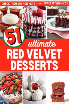 the ultimate red velvet desserts giveaway is here and it's so delicious