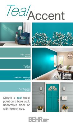 the teal accent color scheme is shown