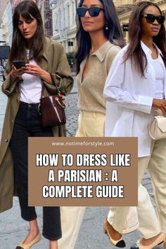 Master the art of Parisian chic with our complete guide on how to dress like a Parisian woman! From effortless elegance to timeless allure, unlock the secrets of French style. #ParisianChic #FrenchFashion #StyleGuide #EffortlessElegance #TimelessStyle #FashionInspiration #Fashionista #StreetStyle #Trendsetter #ParisianStyle #WardrobeEssentials Parisian Woman, Style Parisian Chic, French Chic Fashion, Grammy Awards Red Carpet, Dress Like A Parisian, French Women Style, Parisian Women