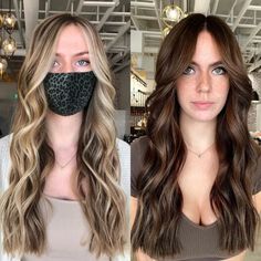 Light Hair To Dark Hair Before And After, Blondes To Brunettes Before And After, Blonde Hair To Brunette Before And After, How To Dye Blonde Hair Brown, Dark Brown To Blonde Before And After, Blonde Or Brown Hair, Blond Hair To Brown Hair Transformation, Blonde To Brunette Before And After Hair, Dark Brown To Light Brown Hair Before And After