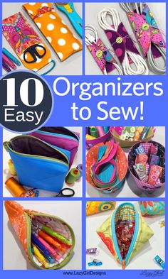 10 easy and fun ways to organize your sewing projects for beginners or sew