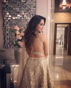 Backless Lehenga, Ethnic Lehenga, Lengha Blouse Designs, New Saree Blouse Designs, Lehenga Designs Simple, Lehenga Blouse Designs, Fashionable Saree Blouse Designs, Indian Saree Blouses Designs