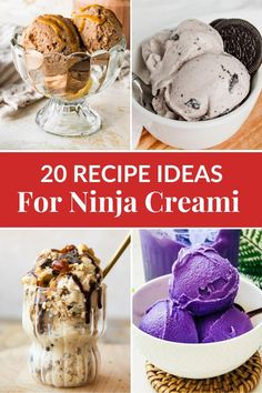 20 recipe ideas for ninja ice cream