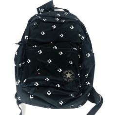 Converse Logo All Star Core Backpack/ Flight Bag Unisex - Black Logo All Star, Converse Bag, Star Core, Converse Logo, Flight Bag, Converse Black, Womens Converse, Converse All Star, Fashion Backpack