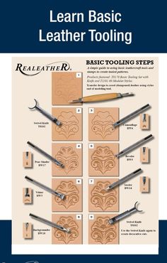 the basic guide to leather tooling