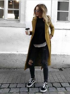 Hooded Knit Cardigan, Cooler Style, Mode Casual, Fashion Victim, Winter Trends, Mode Inspo, Autumn Outfit, 가을 패션