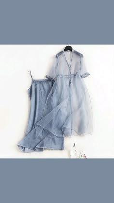 Kimono Vintage, Trendy Dress Outfits, Organza Dress, 가을 패션, Mode Inspiration, Cheap Dresses, Trendy Dresses, Fashion Sewing, Fancy Dresses