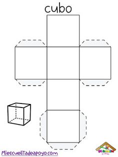 the cube is cut out to make it look like an object