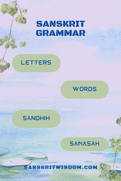 Sanskrit Grammar Sanskrit Words, Indian Language, English Lessons For Kids, Pdf Books Reading, Sanskrit, English Lessons