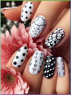 Looking for a gorgeous new color for your next mani? Check out our list of forest green nails and nail designs to elevate your style in 2024! Polka Dot Nail Art Designs, Dots Nail Art, Yellow Nail Designs, Dot Nail Art Designs, Dot Nail Designs, Polka Dot Nail Art, Dot Nail Art