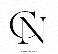 the letter n with an arrow on it's side is shown in black and white