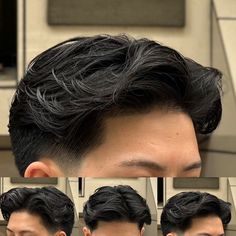 Mens Hairstyles Fine Hair, Highlights Brown Hair Balayage, Barbers Haircut, Short Textured Hair, Mens Haircuts Medium, Mens Haircuts Short Hair, Gents Hair Style, Pompadour Hairstyle, Mens Hairstyles Medium