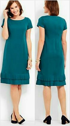 Shift Dress For Daywear, Mid-length, Elegant Mid-length Shift Dress, Casual Work Outfit Spring, Formal Dress Patterns, Cotton Short Dresses, Classy Short Dresses, Bride Dress Lace, Simple Frocks, Tunic Designs