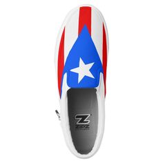 Show your Puerto Rican Pride with these cool flag of Puerto Rico slip on sneakers. Puerto Rican Flag, Puerto Rican Pride, Lavender Blush, Shoe Show, Puerto Rican, Shoe Print, Custom Sneakers, Blue Gender, Kids Sneakers