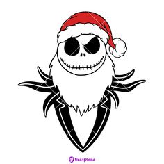 a cartoon character wearing a santa hat