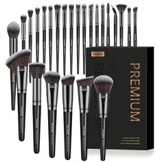 25pcs Makeup Brushes Set With Storage Box, Blush Brush, Foundation Brush, Eyeshadow Brush, Concealer Brush Full Set
Claim Your $100 Coupon Bundle
Use code acr917268 for an extra 30% off.
''This is an affiliate pin'' Foundation Blending Brush, Eyeshadow Brush Set, Blush Brush, Foundation Brush, Makeup Sponge, Beauty Tutorials